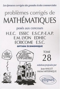Mathématiques HEC 2006-2007 : Tome 28 (option économique)