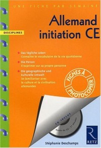 Allemand initiation CE (1CD audio)