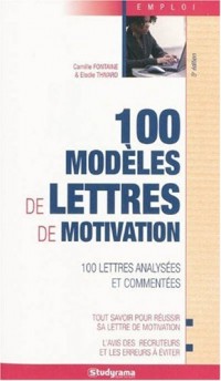 100 modèles de lettres de motivation