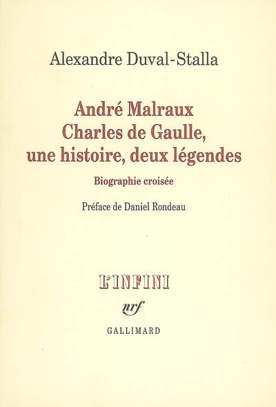 André Malraux - Charles de Gaulle, une histoire, deux légendes: Biographie croisée