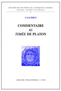 Commentaire au Timée de Platon-2 Volumes