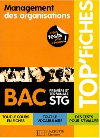 Management des organisations Bac STG