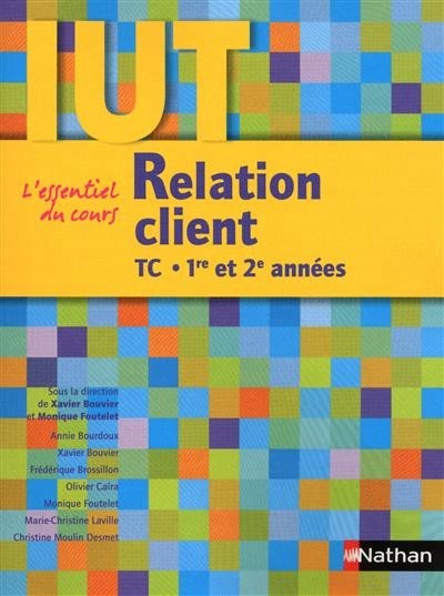 Relation client : DUT TC 1re et 2e années