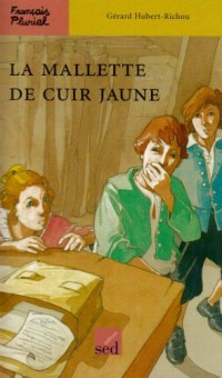 La mallette de cuir jaune