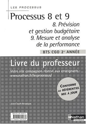 Processus 8 et 9 - Livre du professeur