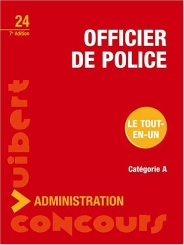 Concours Officier de police - Catégorie A - Tout-en-un