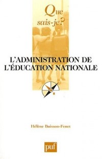 L'administration de l'Education nationale