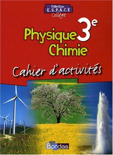 E.S.P.A.C.E 3e • Cahier d'activités