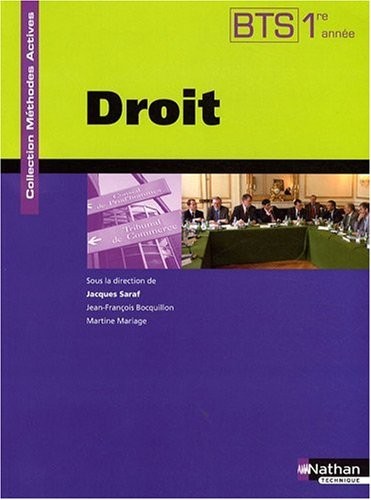 Droit - BTS 1re année