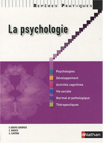 La Psychologie - Repères Pratiques