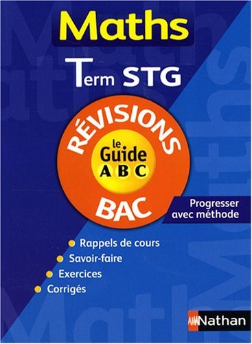 GUIDE ABC MATHS TERM STG REVIS