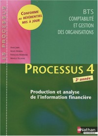 Processus 4 - Production et analyse de l'information financière - BTS CGO 2e année