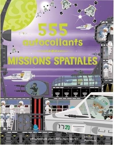 Missions spatiales : 555 autocollants