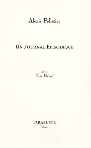 Un journal épisodique