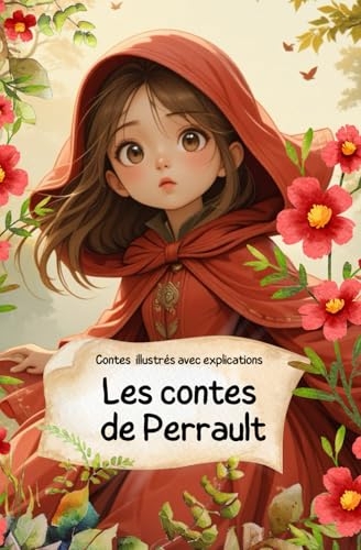 Les contes de Perrault - Le petit chaperon rouge et autres contes: Tome 1 - Édition Annotée, Illustrée et Expliquée aux enfants [9798280206878]