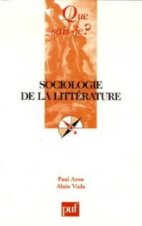 Sociologie de la littérature