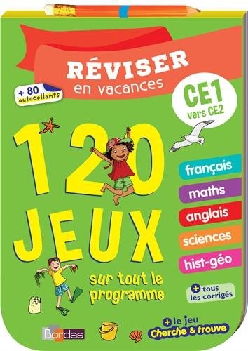Réviser en vacances - bloc jeux CE1 vers CE2