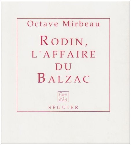 Rodin, l'affaire du Balzac