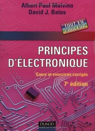 Principes d'électronique : Cours et exercices corrigés