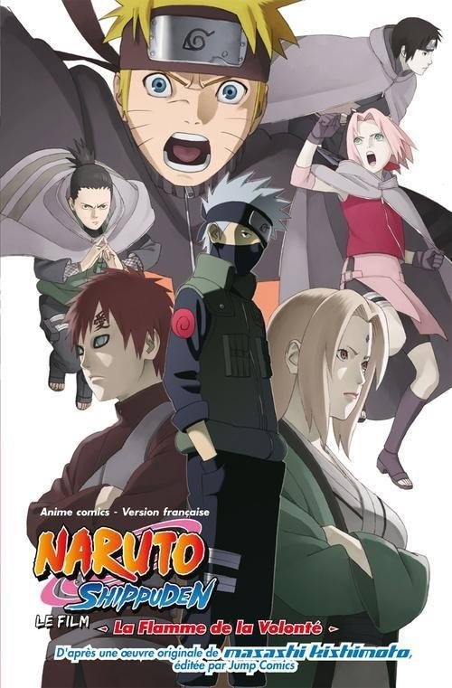Anime comics naruto shippuden - La flamme de la volonté