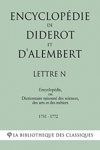 Encyclopédie de Diderot et d'Alembert - Lettre N