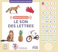 Mon livre sonore - Le son des lettres