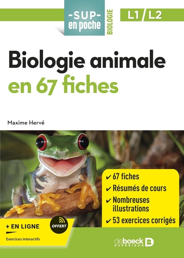 Biologie animale en 52 fiches: Licences 1 et 2, Capes et BCPST