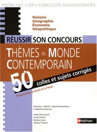 REUSSIR SON CONC THEMES MONDE