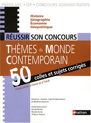 REUSSIR SON CONC THEMES MONDE