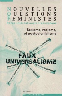Nouvelles questions féministes. : Volume 25 N°3, Sexisme, racisme et postcolonialisme