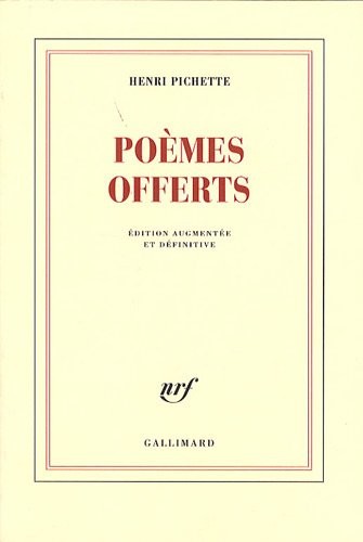 Poèmes offerts