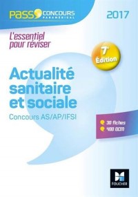 Pass'Concours Actualité sanitaire et sociale - AS- AP-IFSI 2017 - Nº31