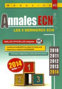 Annales ECN 2010-2014 : Les 5 dernières années de l'ECN