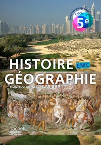 Histoire-Géographie-EMC cycle 4 / 5e - Livre élève - Nouveau programme 2016