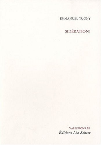 Sidération !