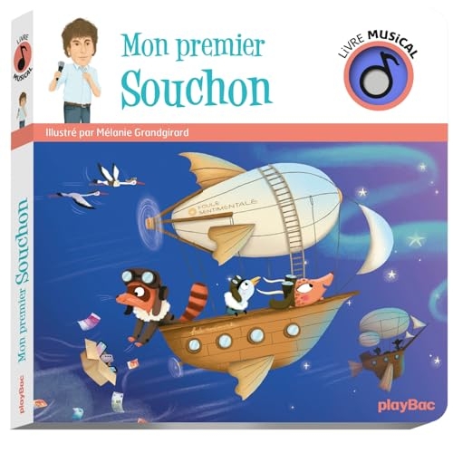 Livre sonore - Mon premier Alain Souchon: Livre sonore avec 5 puces