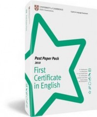 Past Paper Pack 2010: First Certificate in English (FCE)