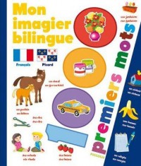 Mon imagier bilingue français-picard : 1000 premiers mots