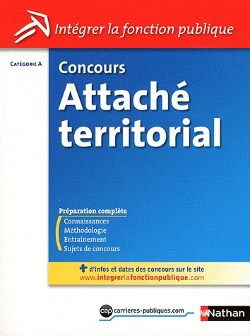 Concours Attaché territorial - Catégorie A