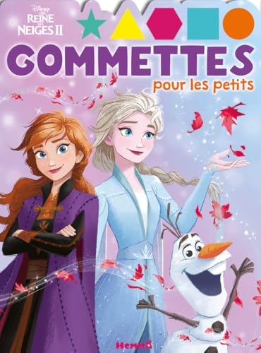 Disney La Reine des Neiges 2 - Gommettes pour les petits - Livre de gommettes - Dès 3 ans