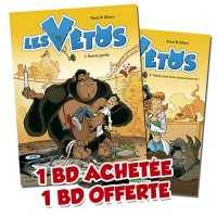 Les vétos : Pack 2 volumes : Tome 1, Garrot gorille ; Tome 2, Vaccin pour tous, toutous pour un !