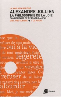 Alexandre Jollien : La philosophie de la joie (1CD audio)