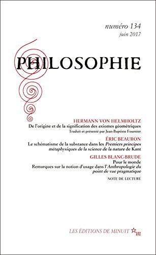 PHILOSOPHIE 134