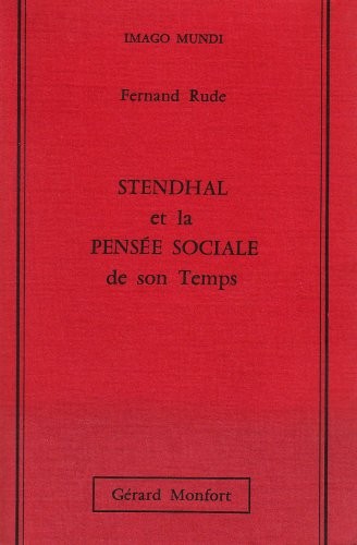 Stendhal et la pensée sociale de son temps