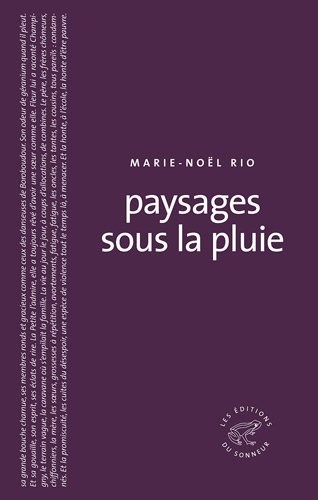 Paysages sous la pluie