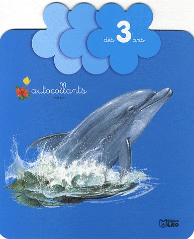 Autocollants Petite Fleur : le Dauphin - Dès 3 ans