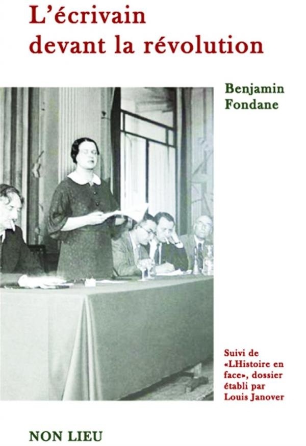 L'Écrivain Devant la Revolution