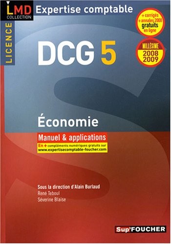 Economie DCG5 : Manuel et applications