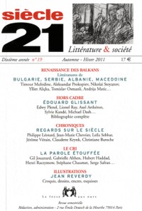 Siècle 21, N° 19, automne - hiv : Renaissance des Balkans : Bulgarie, Serbie, Albanie, Macédoine
