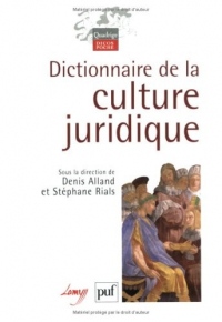 Dictionnaire de la culture juridique